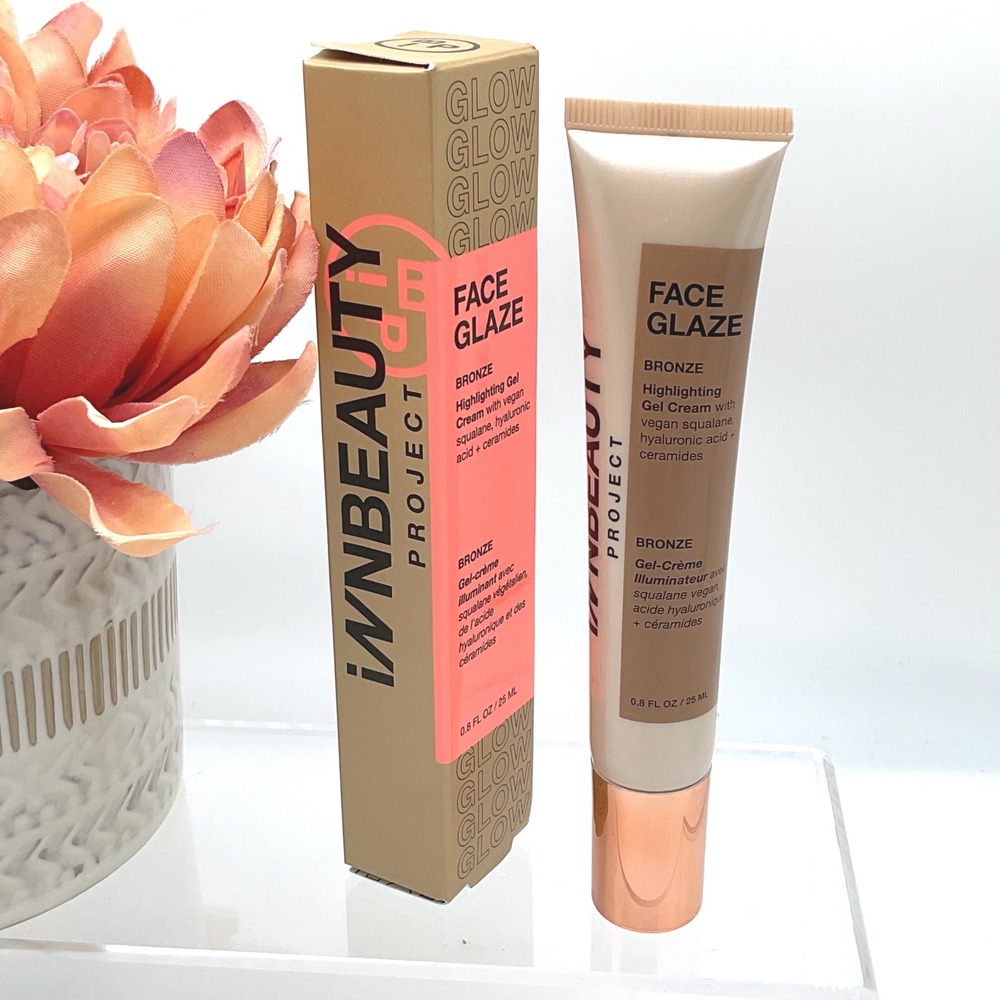 iNNBEAUTY PROJECT Face Glaze Bronze Highlighting Gel Cream 0.8oz 25ml New in Box